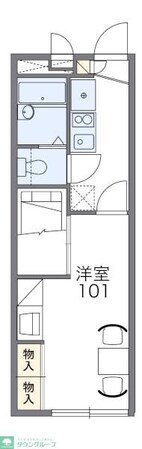 レオパレスラビーネの物件間取画像